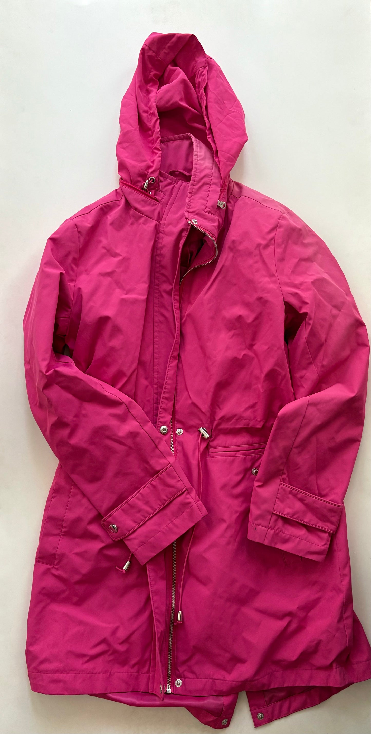 Coat Raincoat By Ralph Lauren Black Label In Pink, Size: Xs