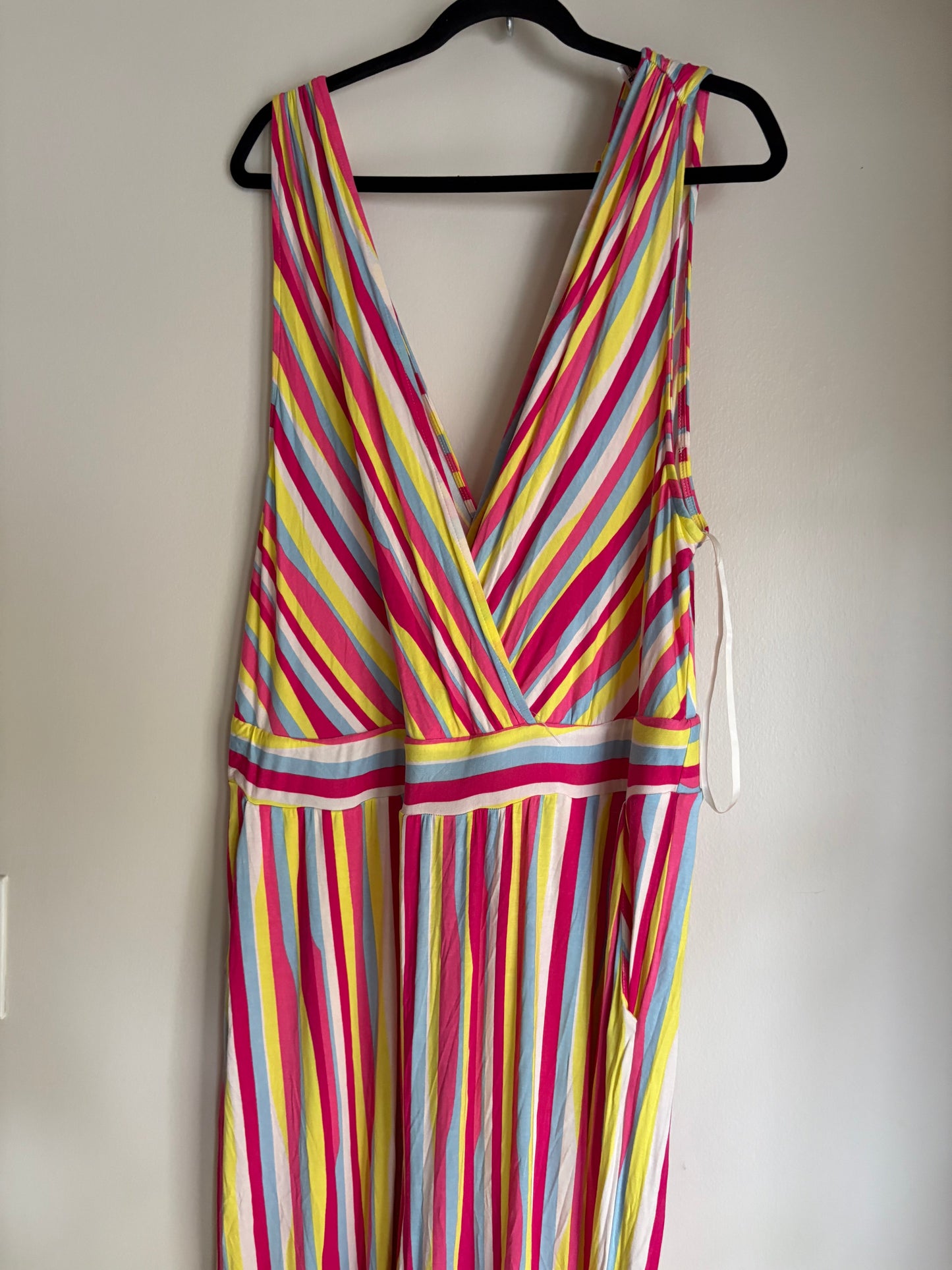 Jumpsuit By Torrid In Striped Pattern, Size: 3x