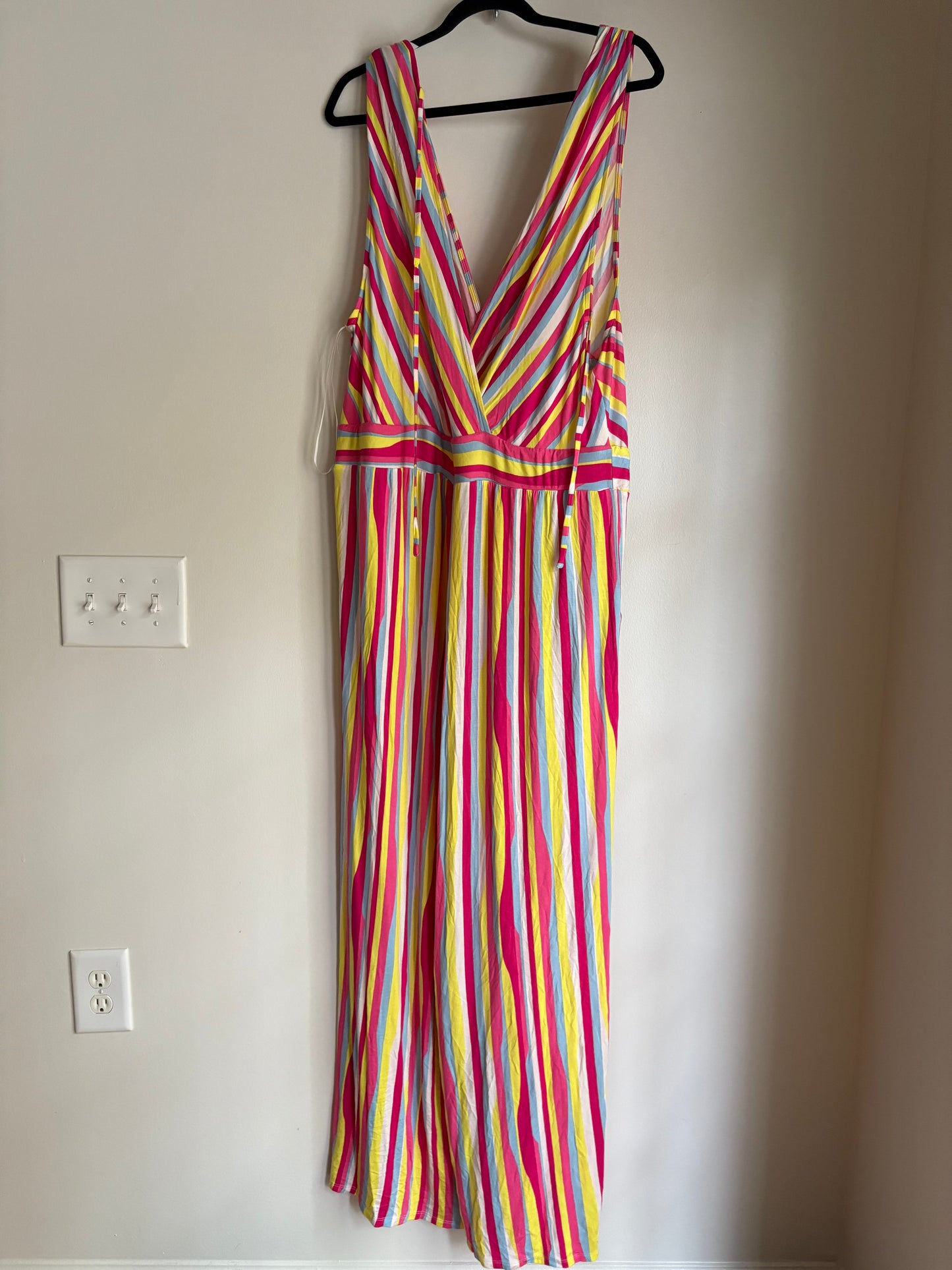 Jumpsuit By Torrid In Striped Pattern, Size: 3x