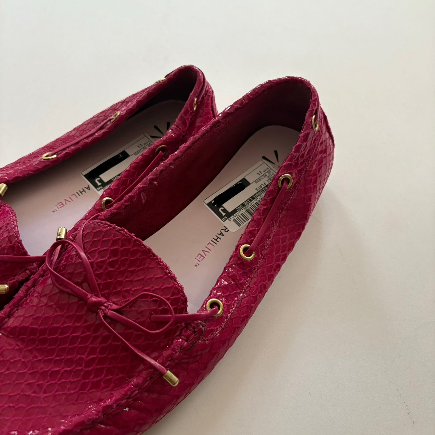 Shoes Flats By Isaac Mizrahi Live Qvc In Pink, Size: 11