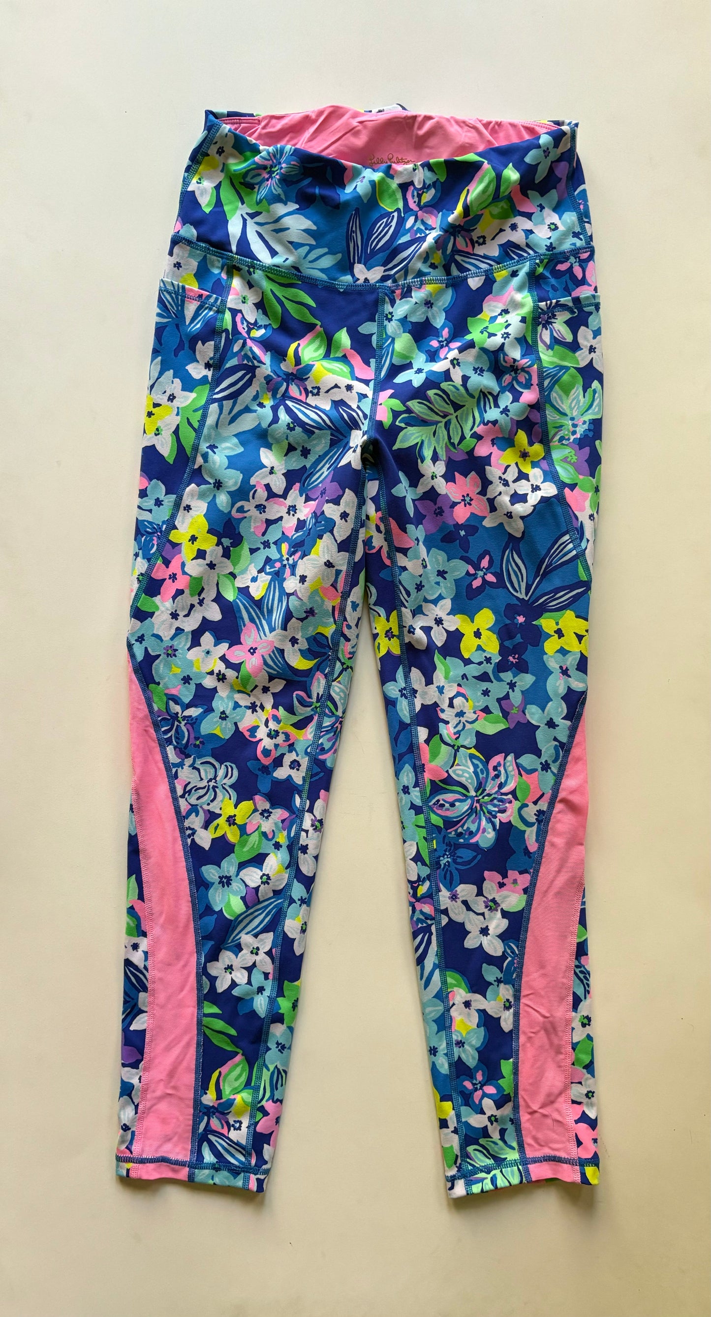 Athletic Leggings By Lilly Pulitzer In Multi-colored, Size: M