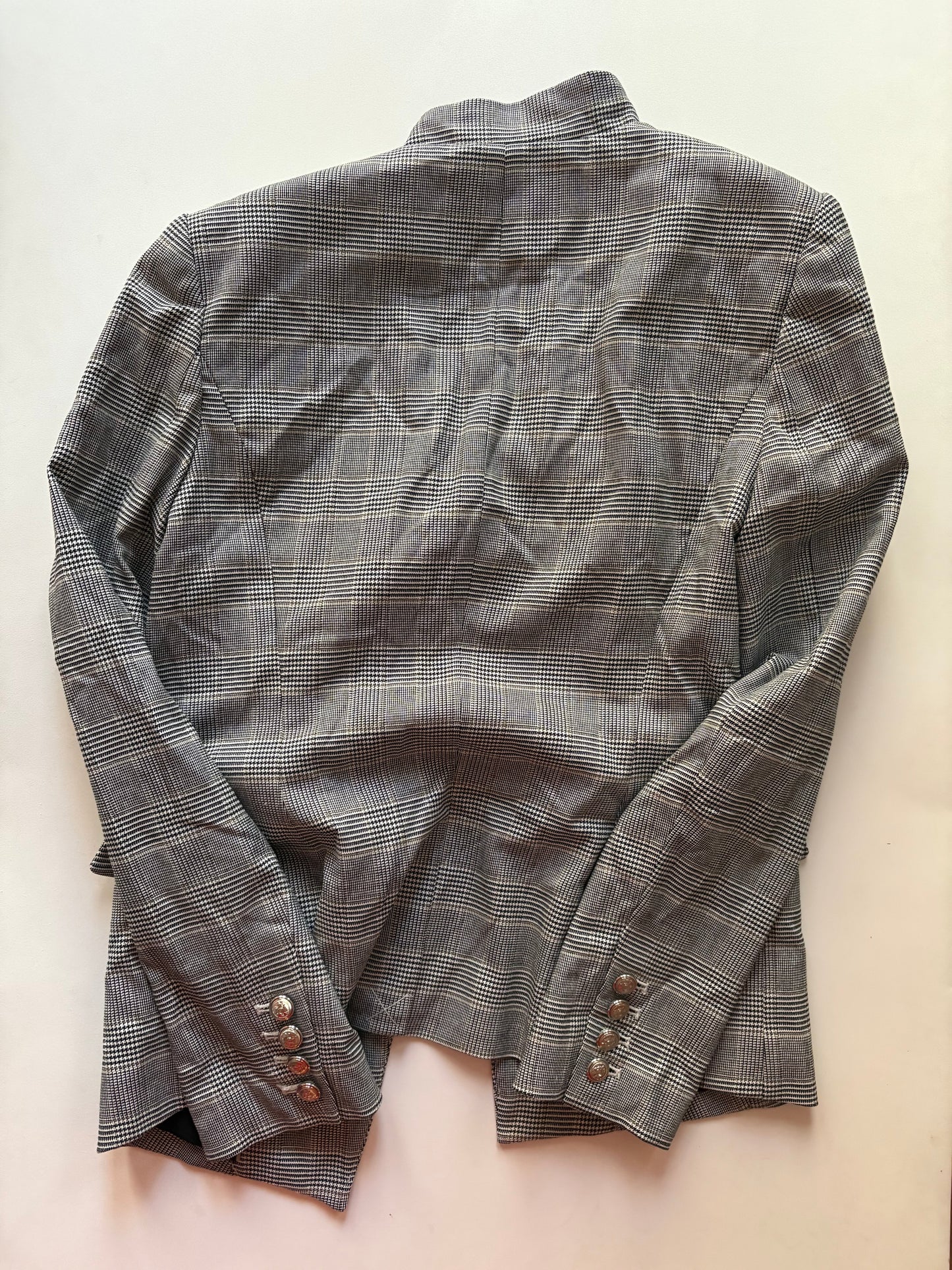 Blazer By White House Black Market In Plaid Pattern, Size: S