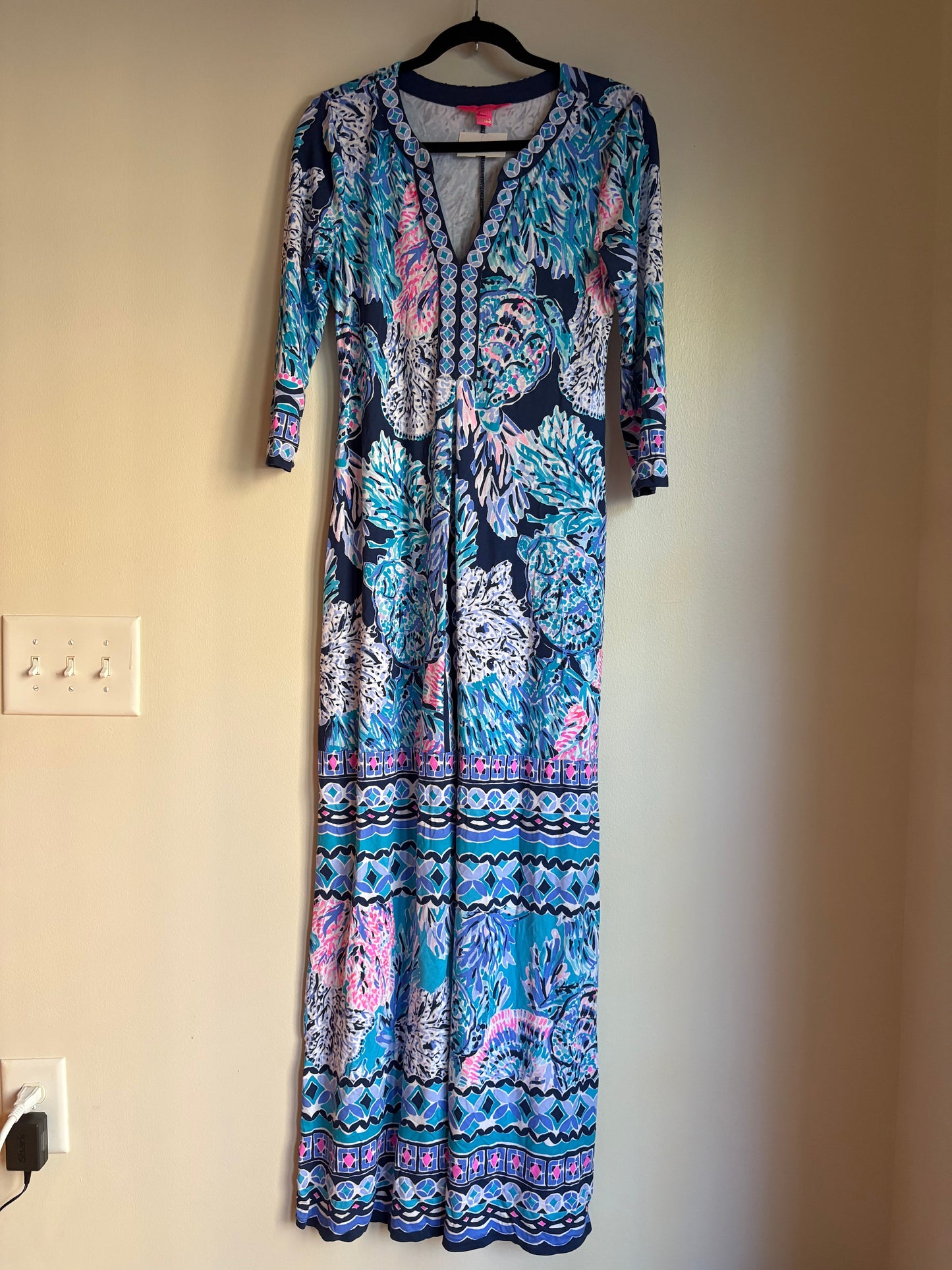 Dress Party Long By Lilly Pulitzer In Multi-colored, Size: S