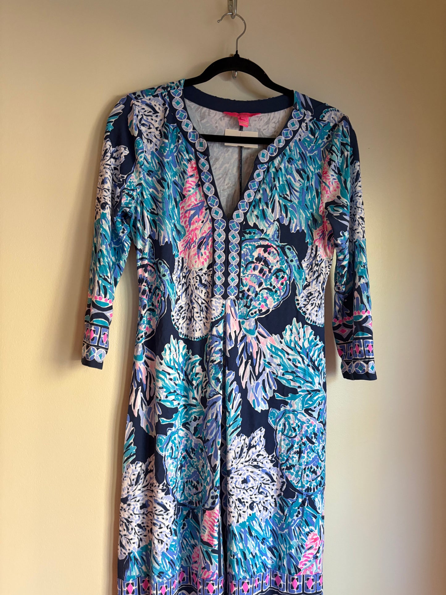 Dress Party Long By Lilly Pulitzer In Multi-colored, Size: S