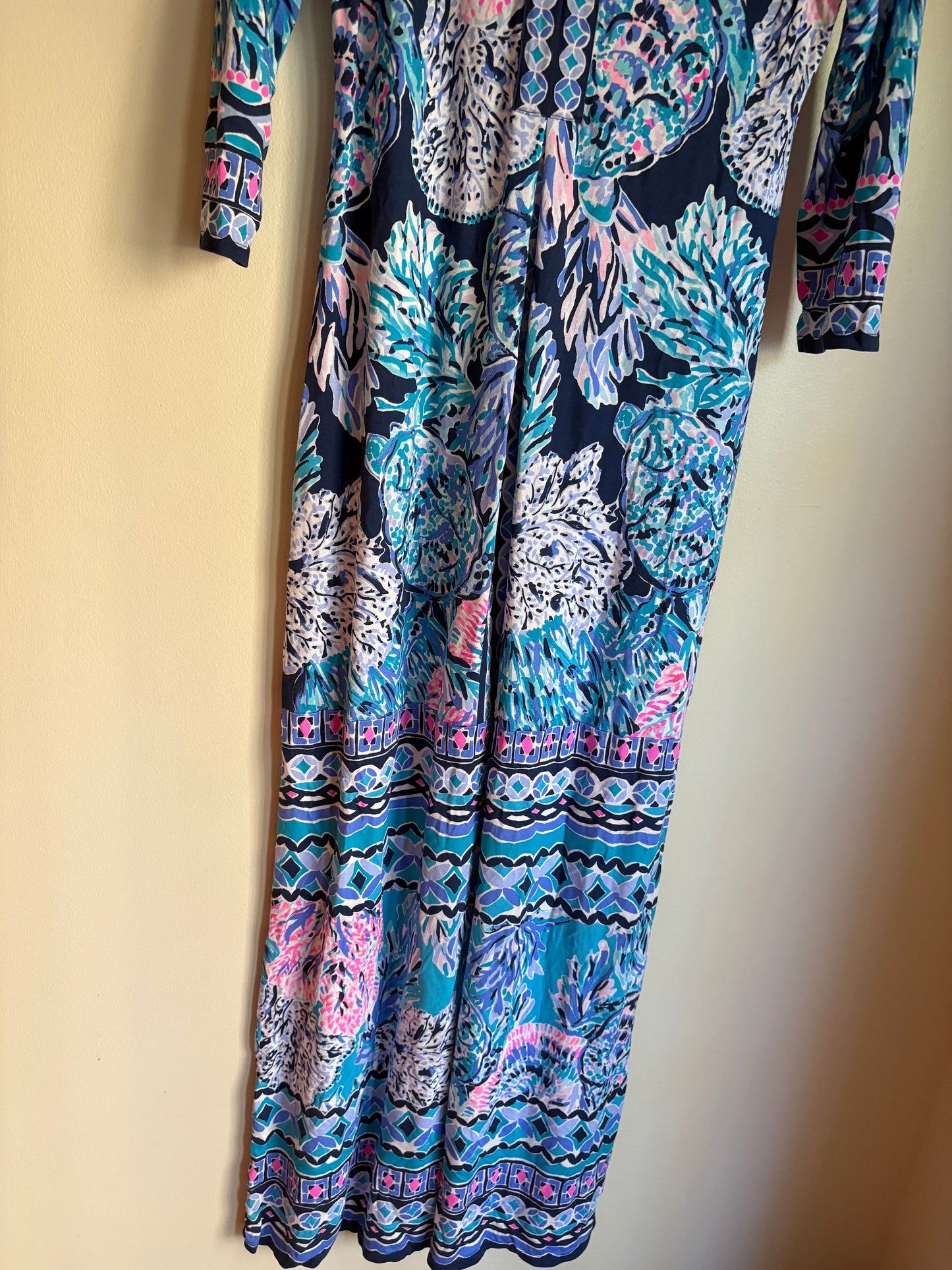 Dress Party Long By Lilly Pulitzer In Multi-colored, Size: S