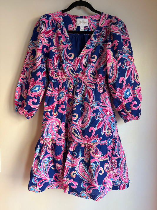 Dress Party Long By Lilly Pulitzer In Multi-colored, Size: S