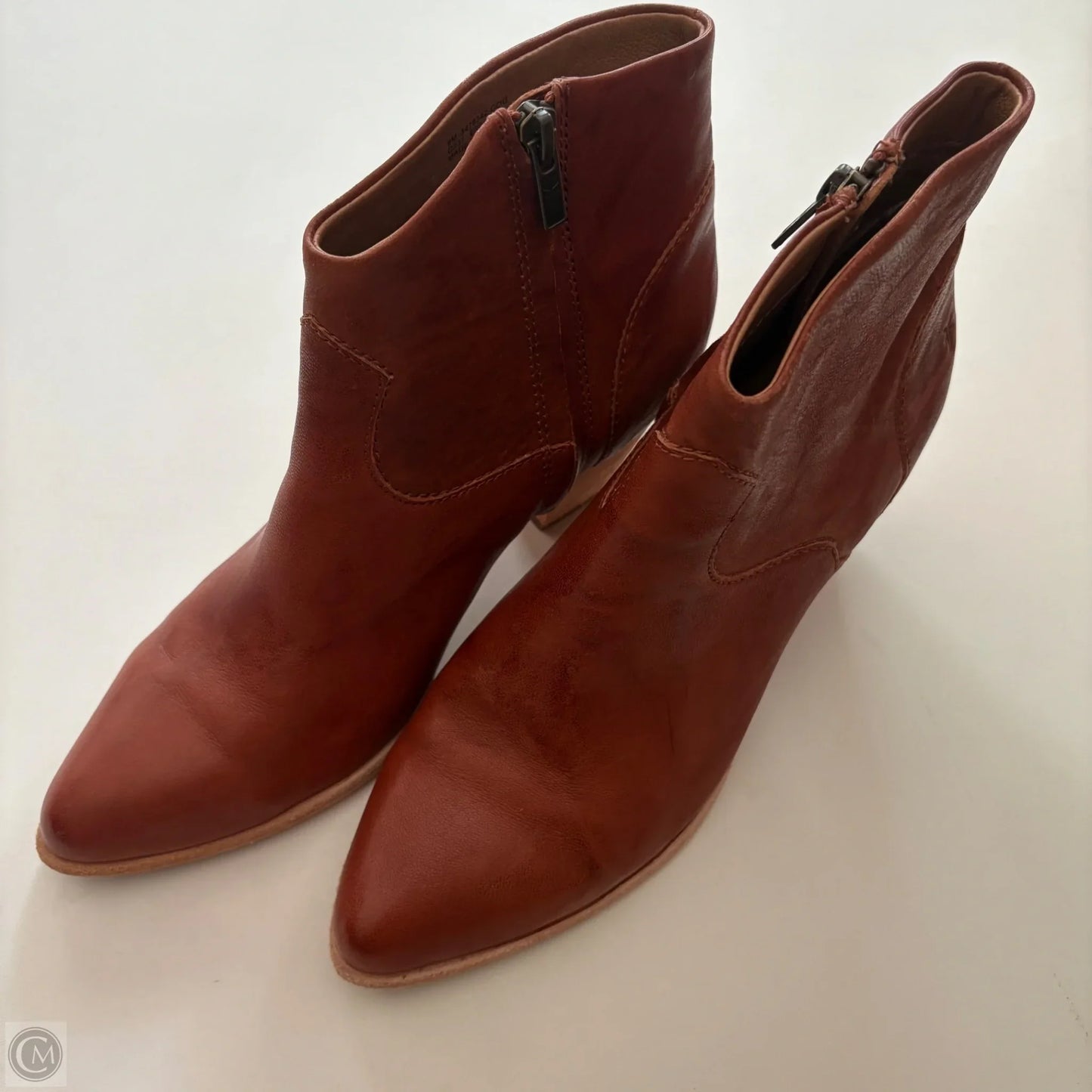 Shoes Heels Block By Frye In Brown, Size: 9