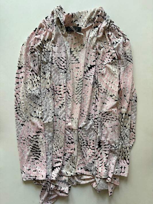 Kimono By Kasper In Pink, Size: 2x