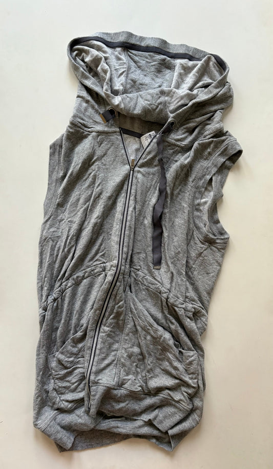 Athletic Jacket By Athleta In Grey, Size: S