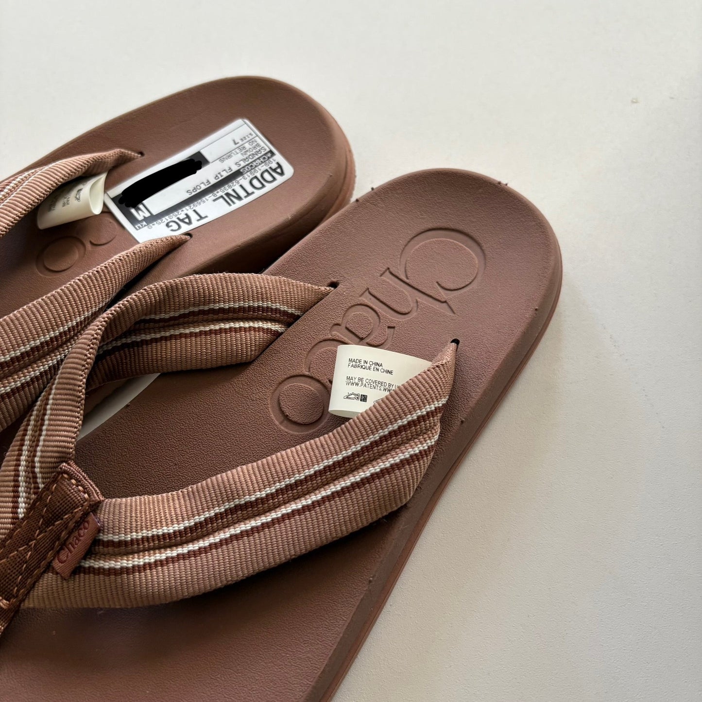 Sandals Flip Flops By Chacos In Brown, Size: 7