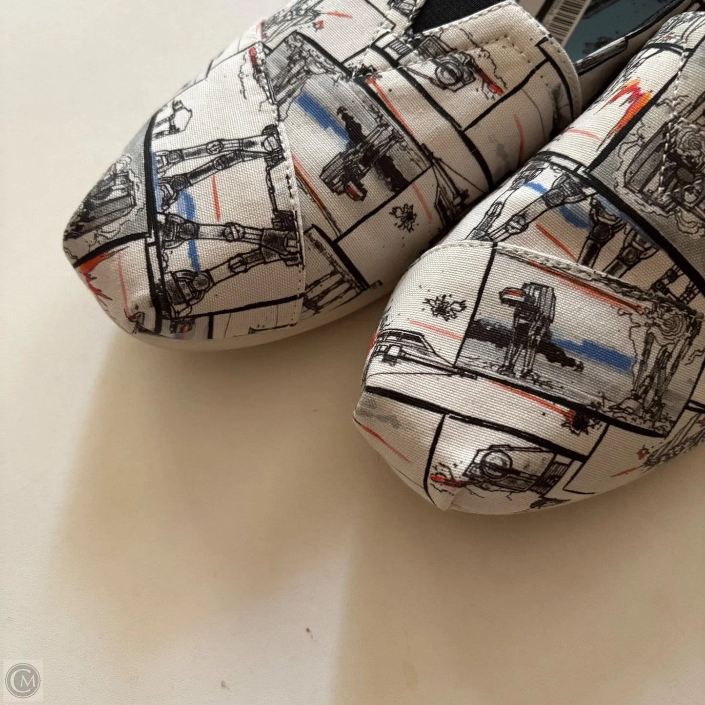 Shoes Flats By Toms In Multi-colored, Size: 9