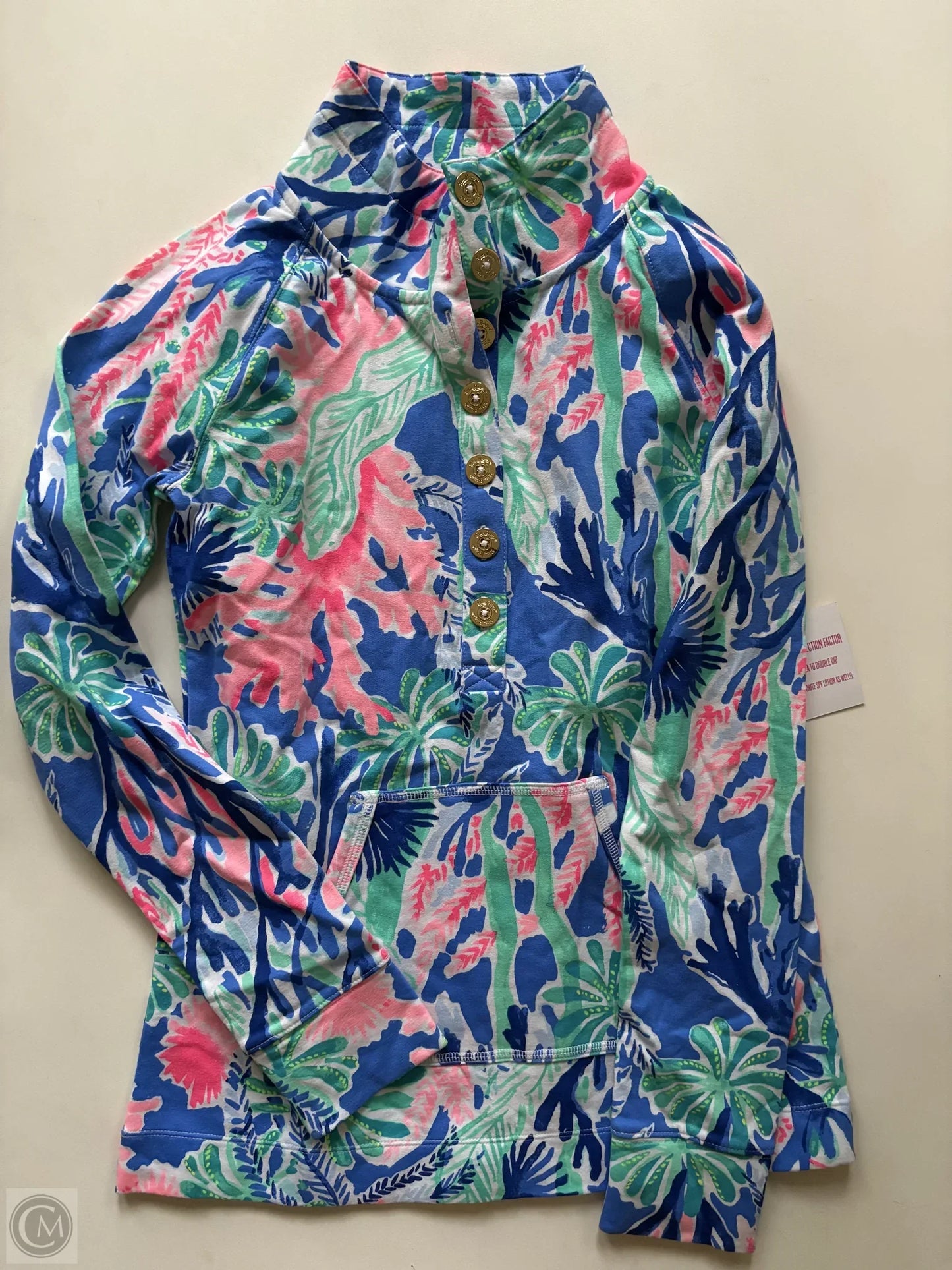 Athletic Jacket By Lilly Pulitzer In Multi-colored