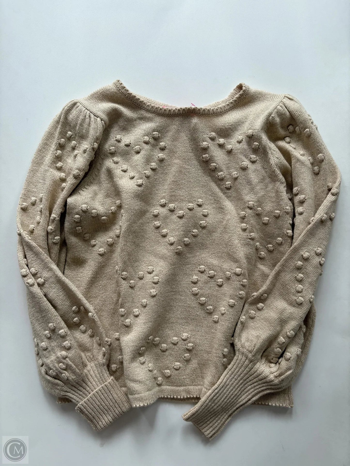 Sweater Designer By Lilly Pulitzer In Gold, Size: S