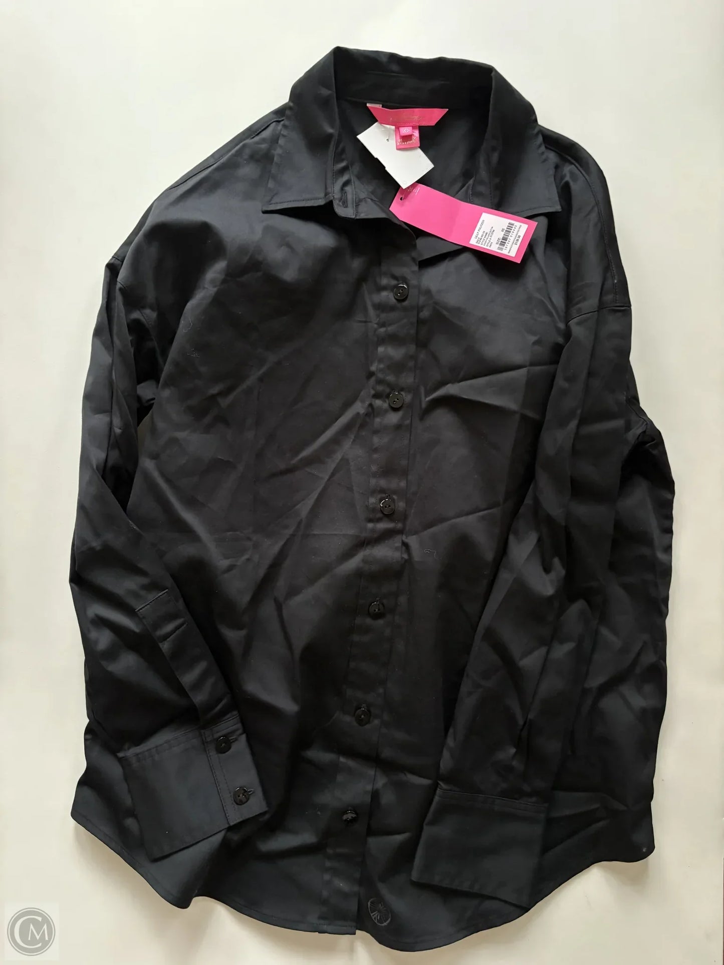 Blouse Designer By Lilly Pulitzer In Black Size XS