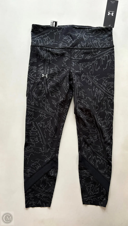 Athletic Leggings By Under Armour In Black, Size: L