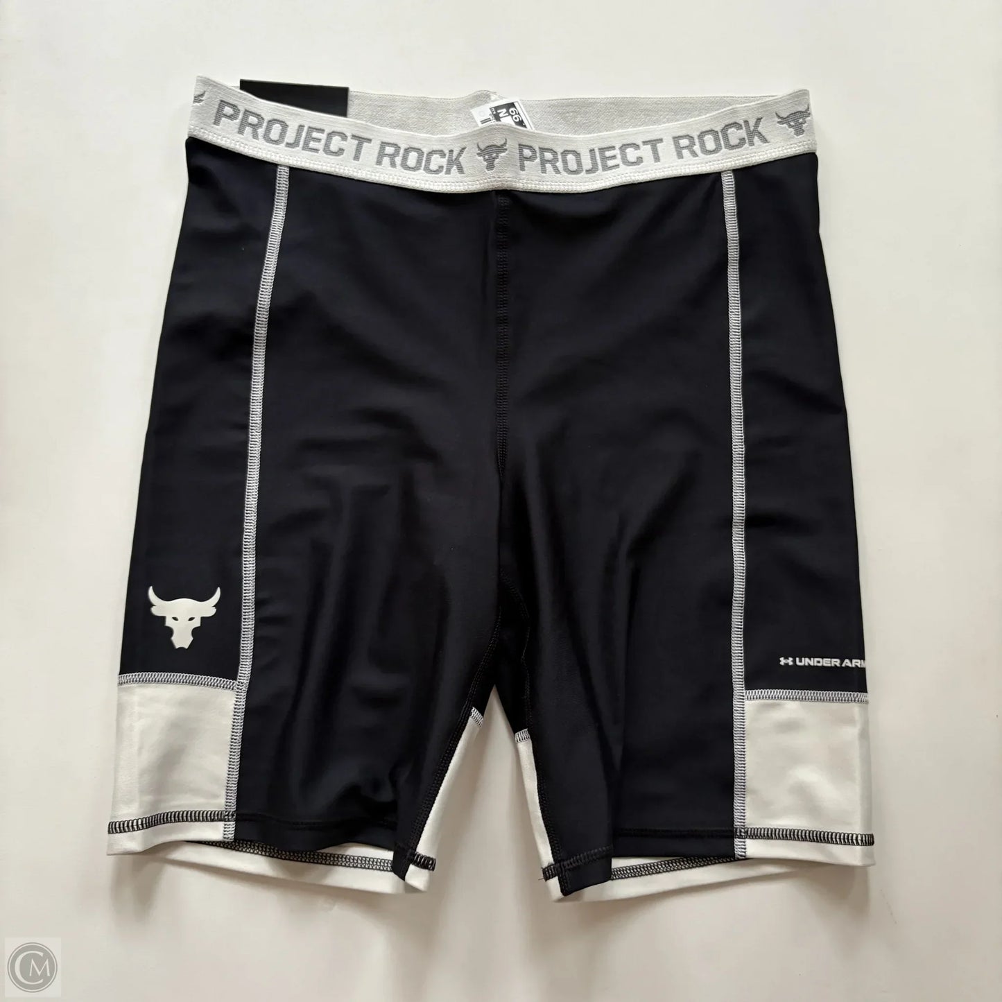 Athletic Shorts By Under Armour In Black, Size: L