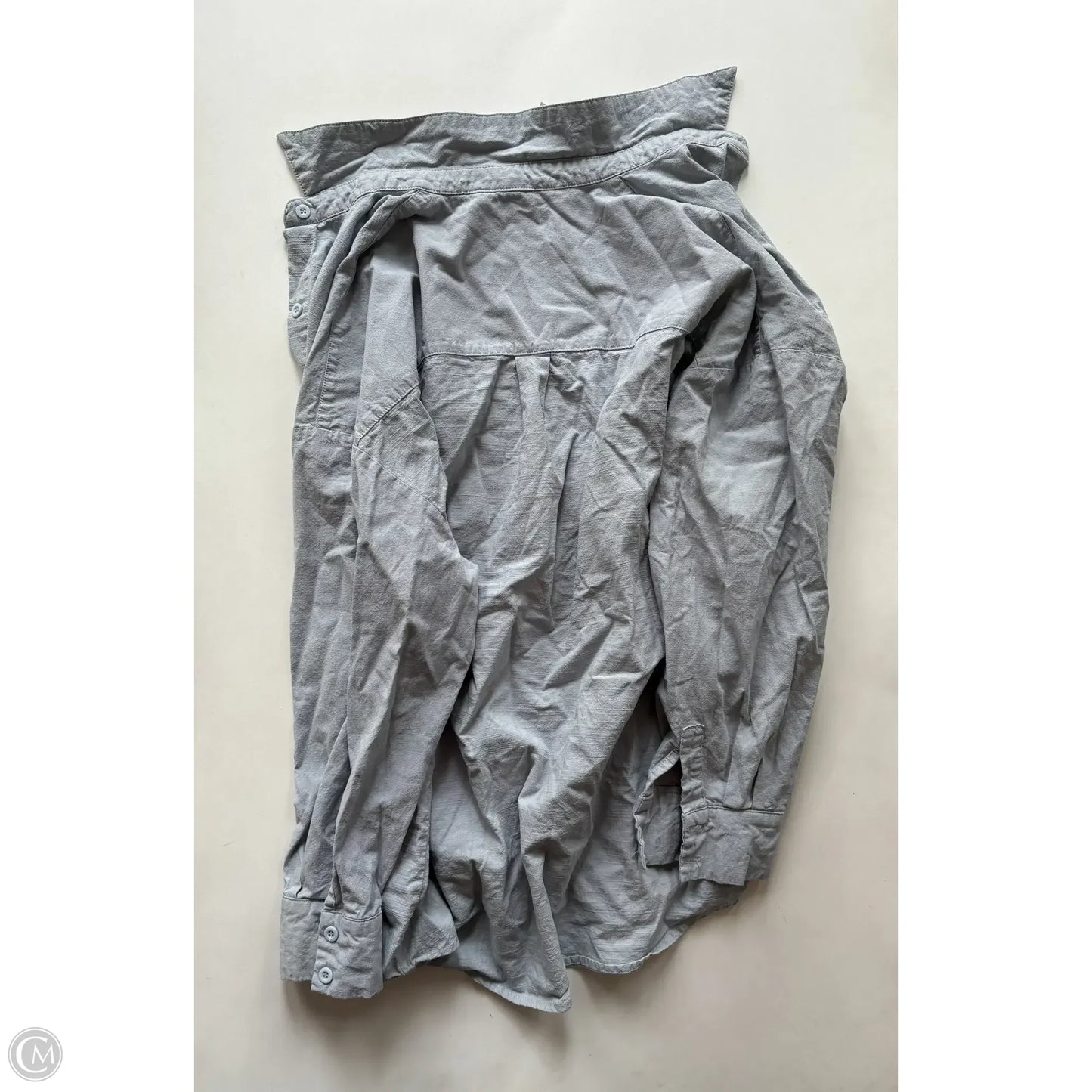 Top Long Sleeve By Dee Elly In Blue, Size: M