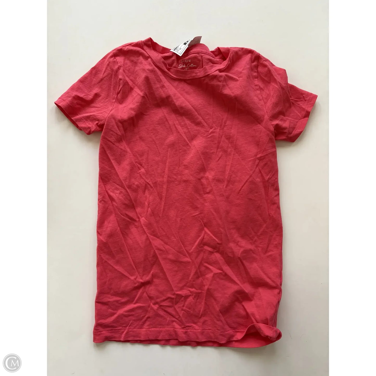 Top Short Sleeve By J. Crew In Coral, Size: Xs