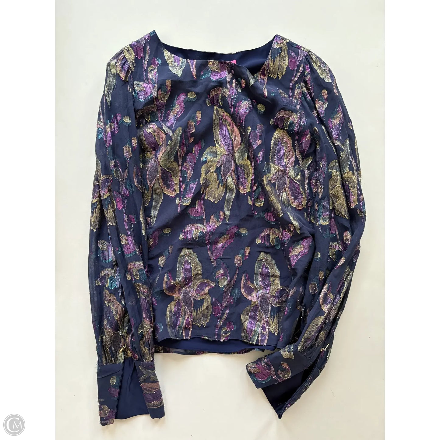 Blouse Designer By Lilly Pulitzer In Multi-colored, Size: Xs