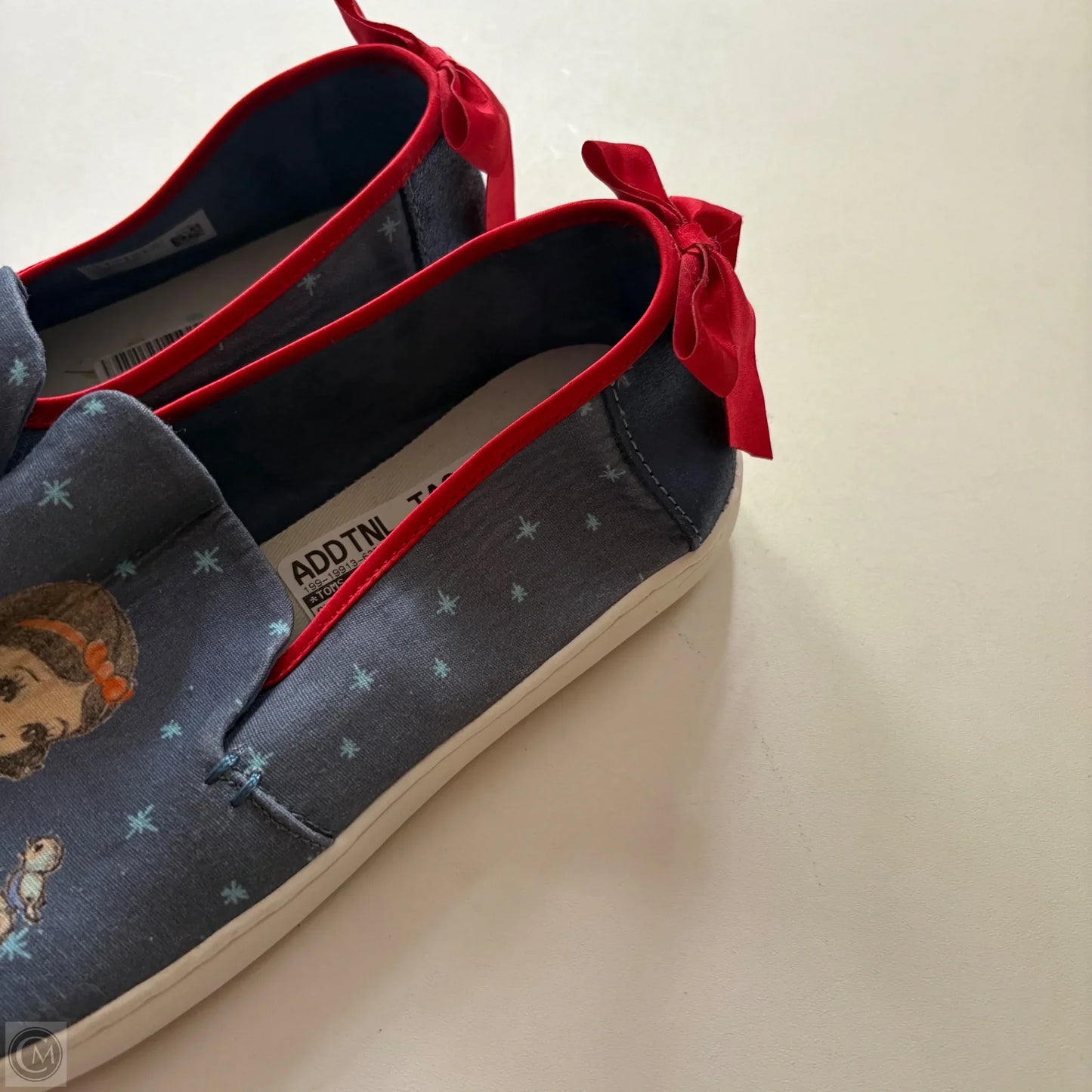 Shoes Flats By Toms In Blue, Size: 9