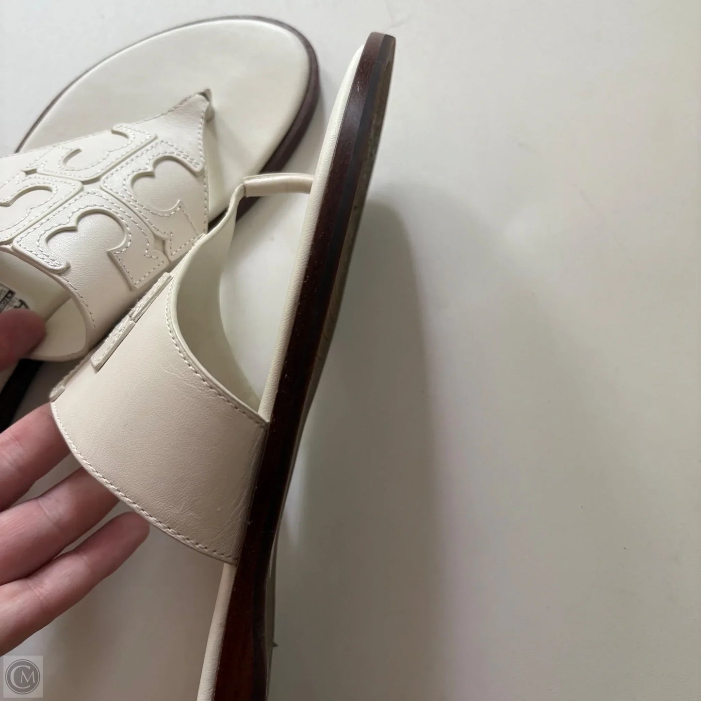 Shoes Designer By Tory Burch In White, Size: 9.5