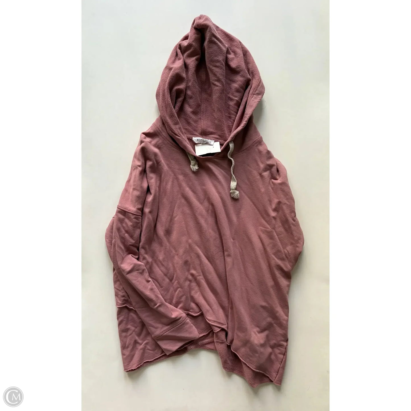 Sweatshirt Hoodie By Workshop In Pink, Size: Xs