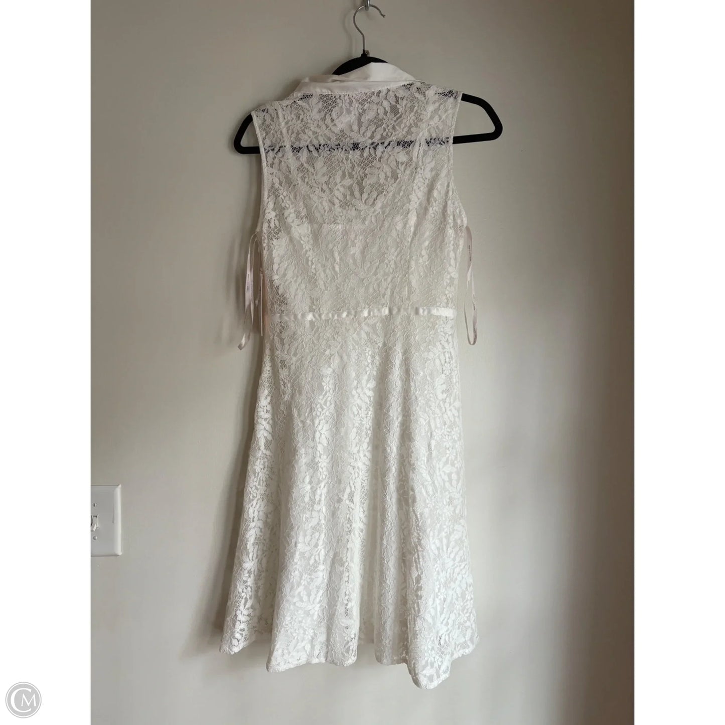 Dress Party Midi By Nanette Lepore In White, Size: Xs