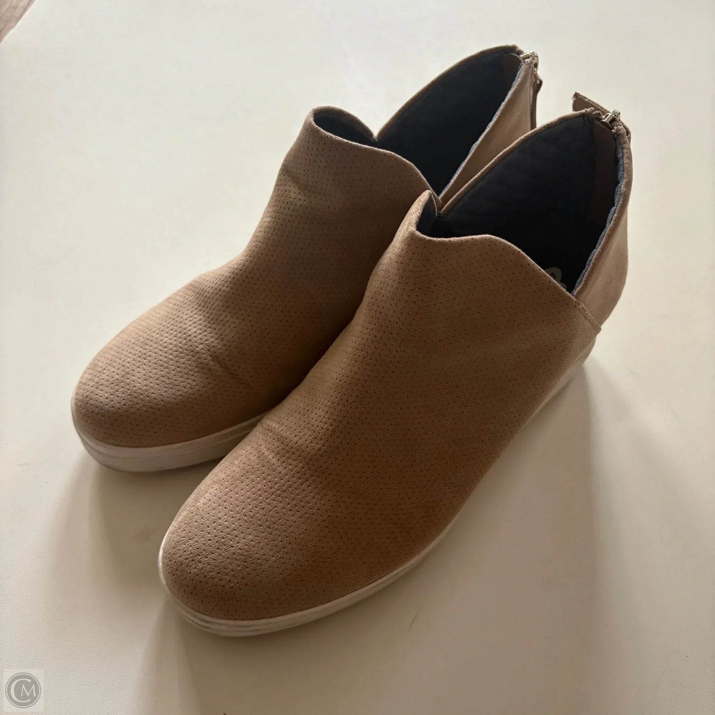 Boots Ankle Flats By Dr Scholls In Tan, Size: 9.5