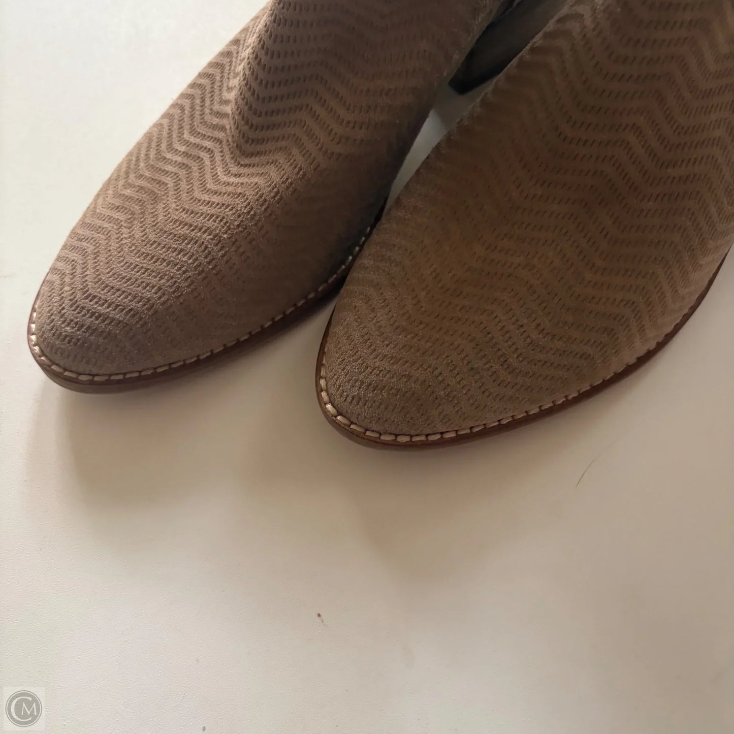 Boots Ankle Heels By Lucky Brand In Brown, Size: 9.5