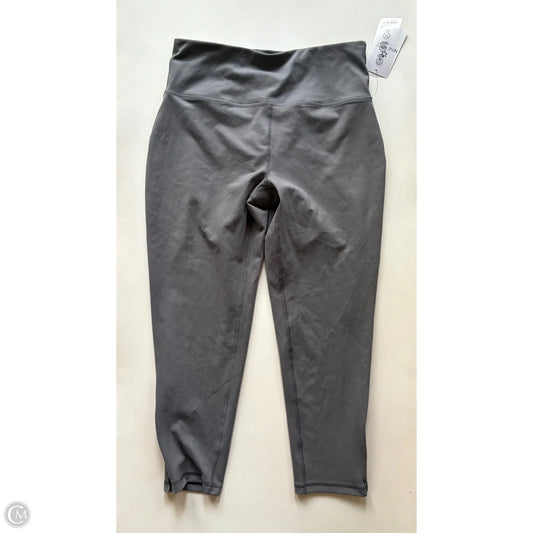 Athletic Pants By Nine West Apparel In Grey, Size: 1x