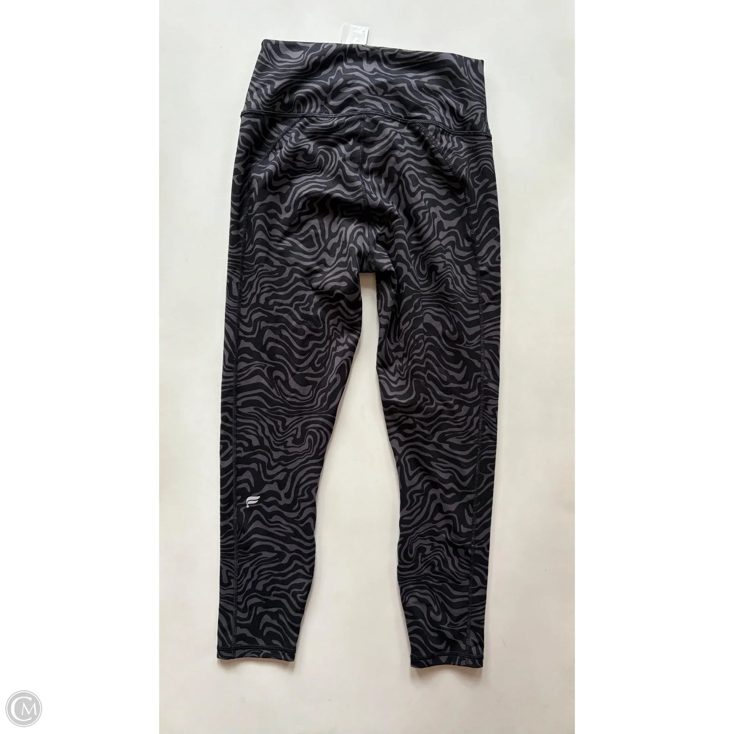 Athletic Leggings By Fabletics In Black, Size: M