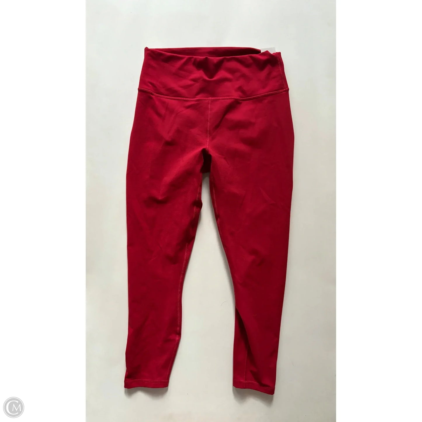 Athletic Leggings By Fabletics In Red, Size: M