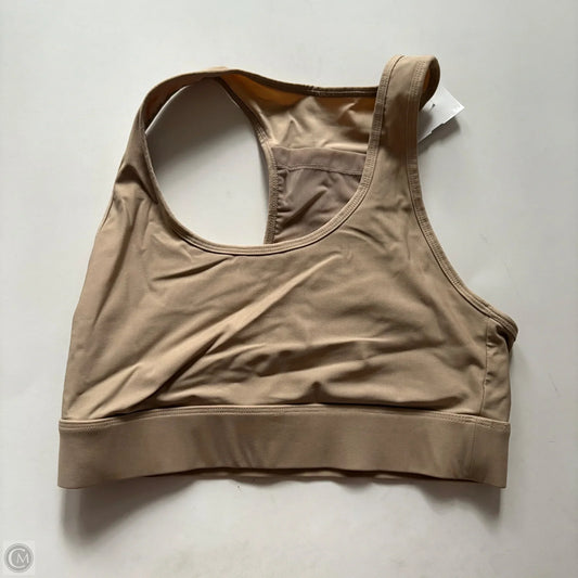 Athletic Bra By Fabletics In Tan, Size: M