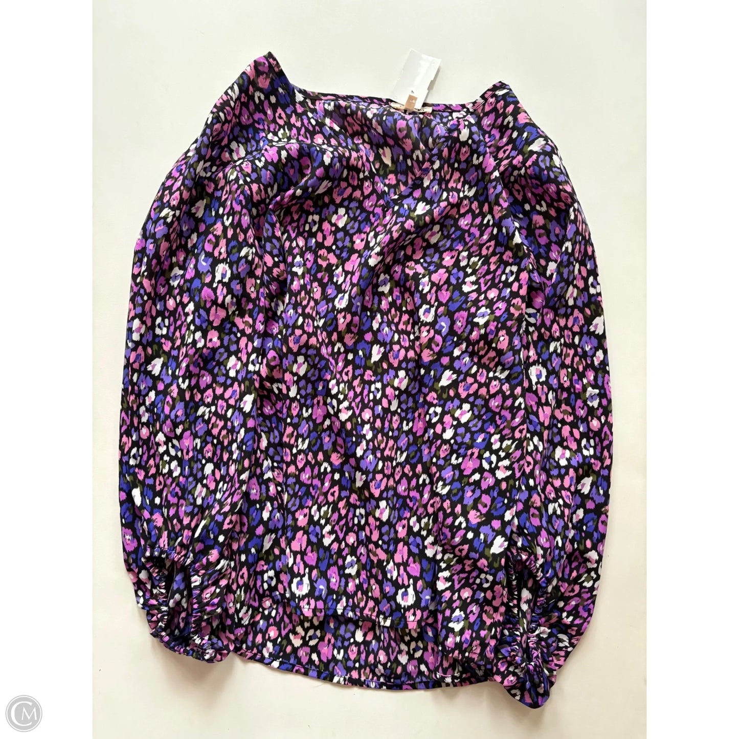 Blouse Long Sleeve By Jodifl In Multi-colored, Size: S