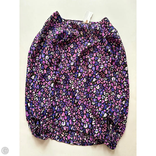Blouse Long Sleeve By Jodifl In Multi-colored, Size: S