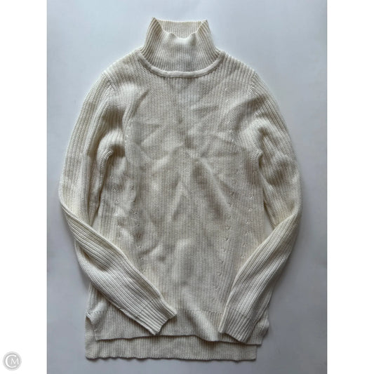 Sweater By Banana Republic In Cream, Size: Xs