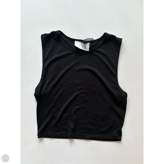 Athletic Tank Top By Yogalicious In Black, Size: L