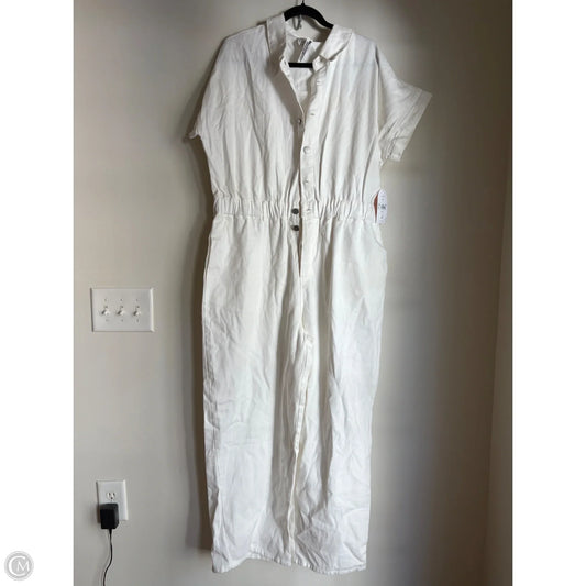 Jumpsuit By Arula In White, Size: 1x