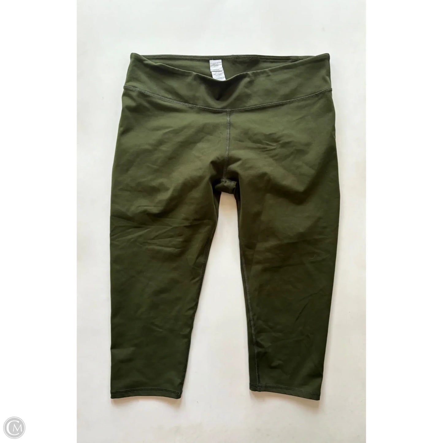 Athletic Leggings By Fabletics In Green, Size: Xl