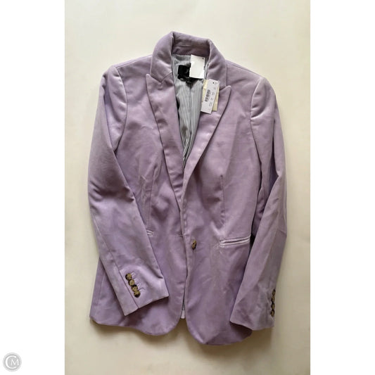 Blazer By J. Crew In Purple, Size: Xs