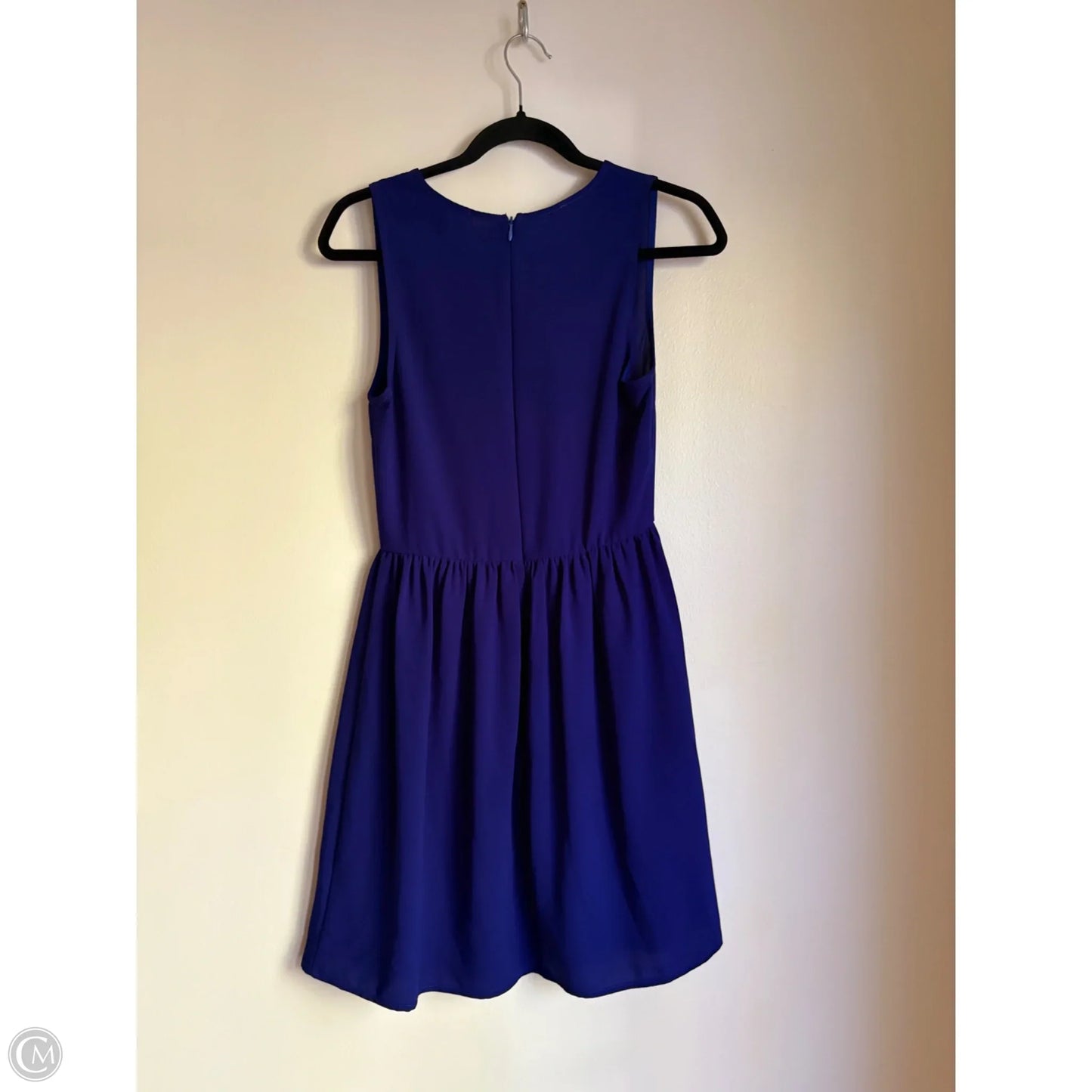 Dress Casual Midi By Everly In Blue, Size: S