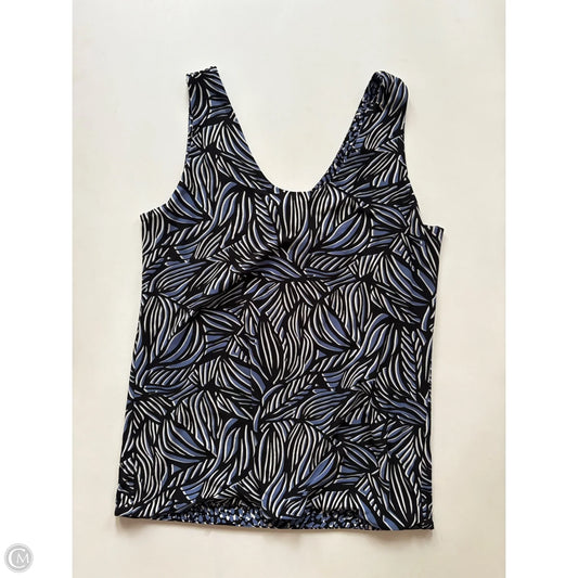 Blouse Sleeveless By Anne Klein In Blue, Size: Xs