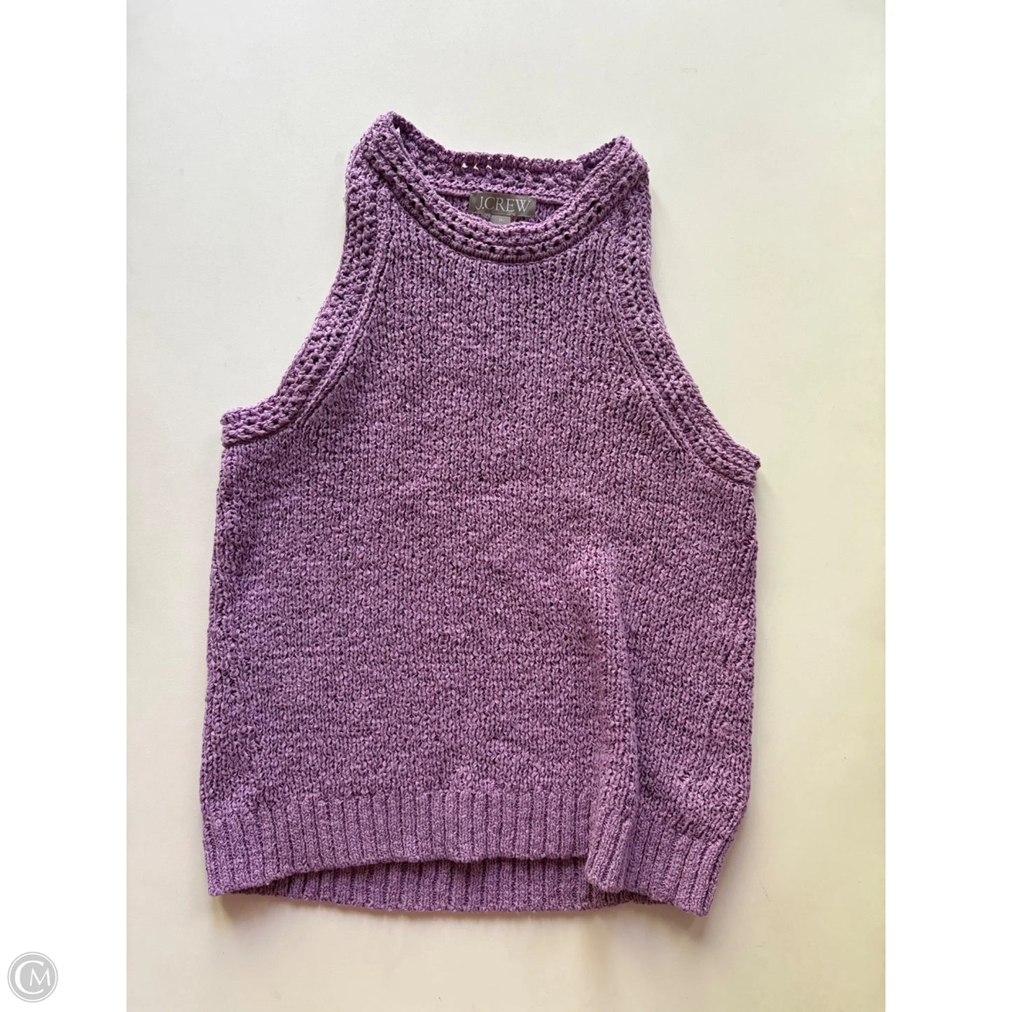 Sweater Short Sleeve By J. Crew In Purple, Size: M
