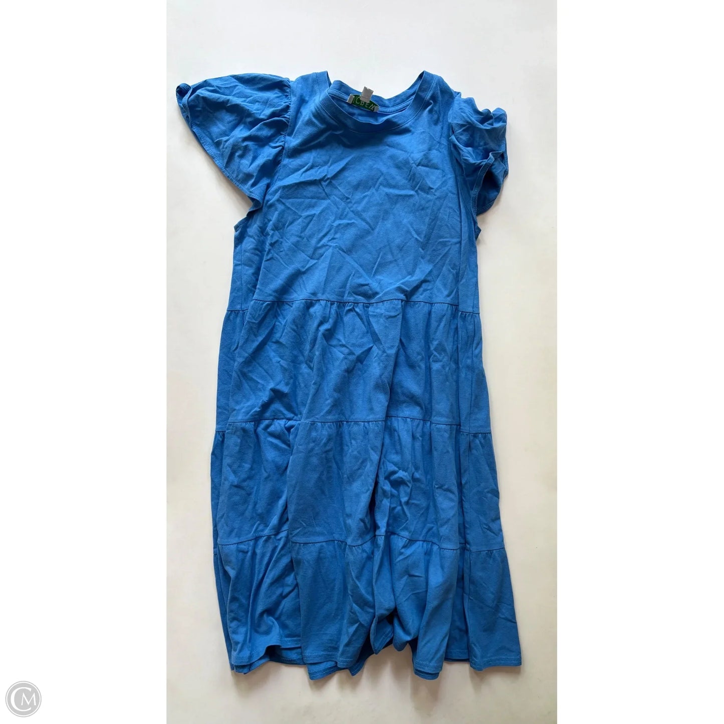 Dress Casual Maxi By J. Crew In Blue, Size: S