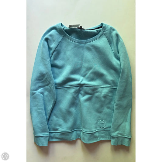 Sweatshirt Crewneck By Talbots In Blue, Size: L