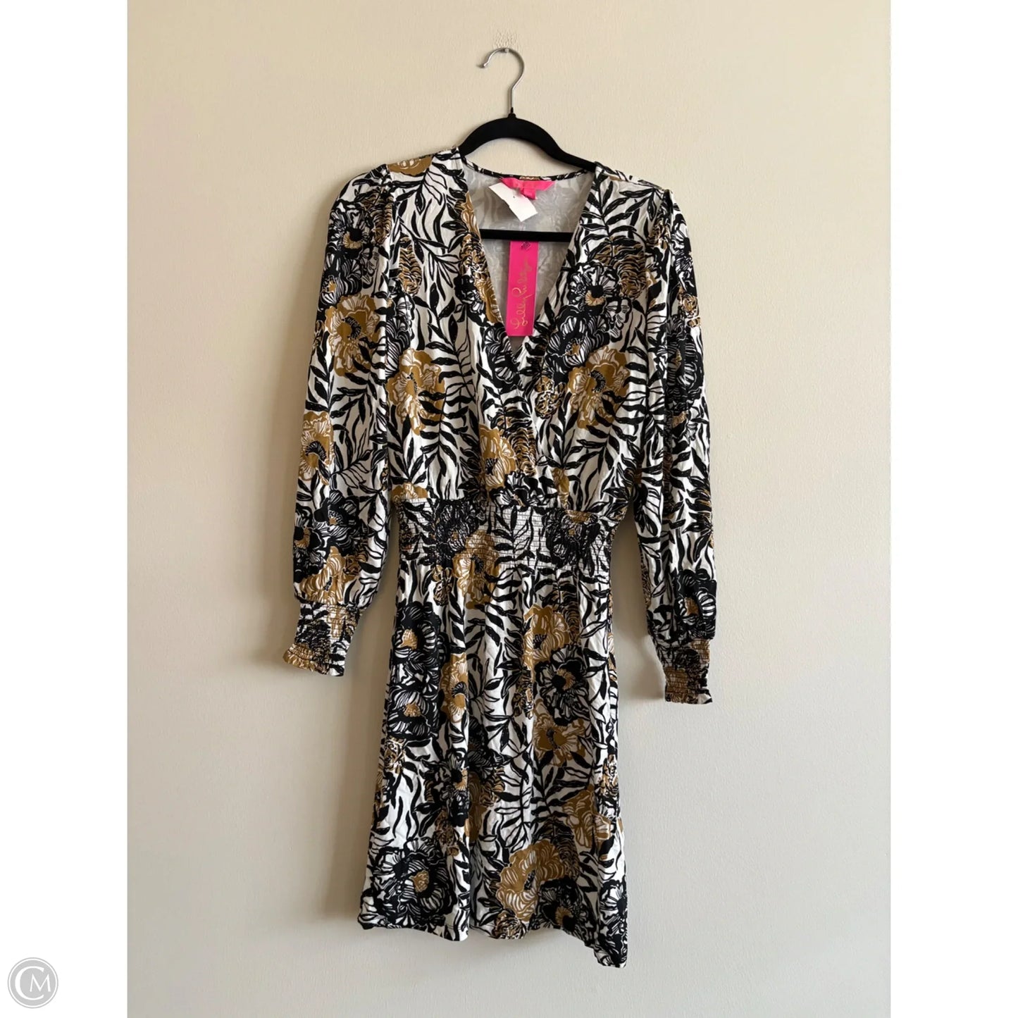 Dress Designer By Lilly Pulitzer In Black & Brown, Size: Xs