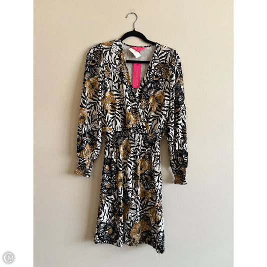 Dress Designer By Lilly Pulitzer In Black & Brown, Size: Xs
