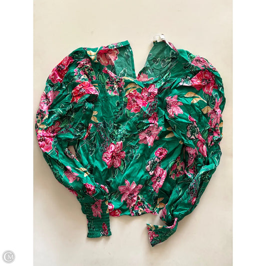 Blouse Designer By Lilly Pulitzer In Multi-colored, Size: Xs