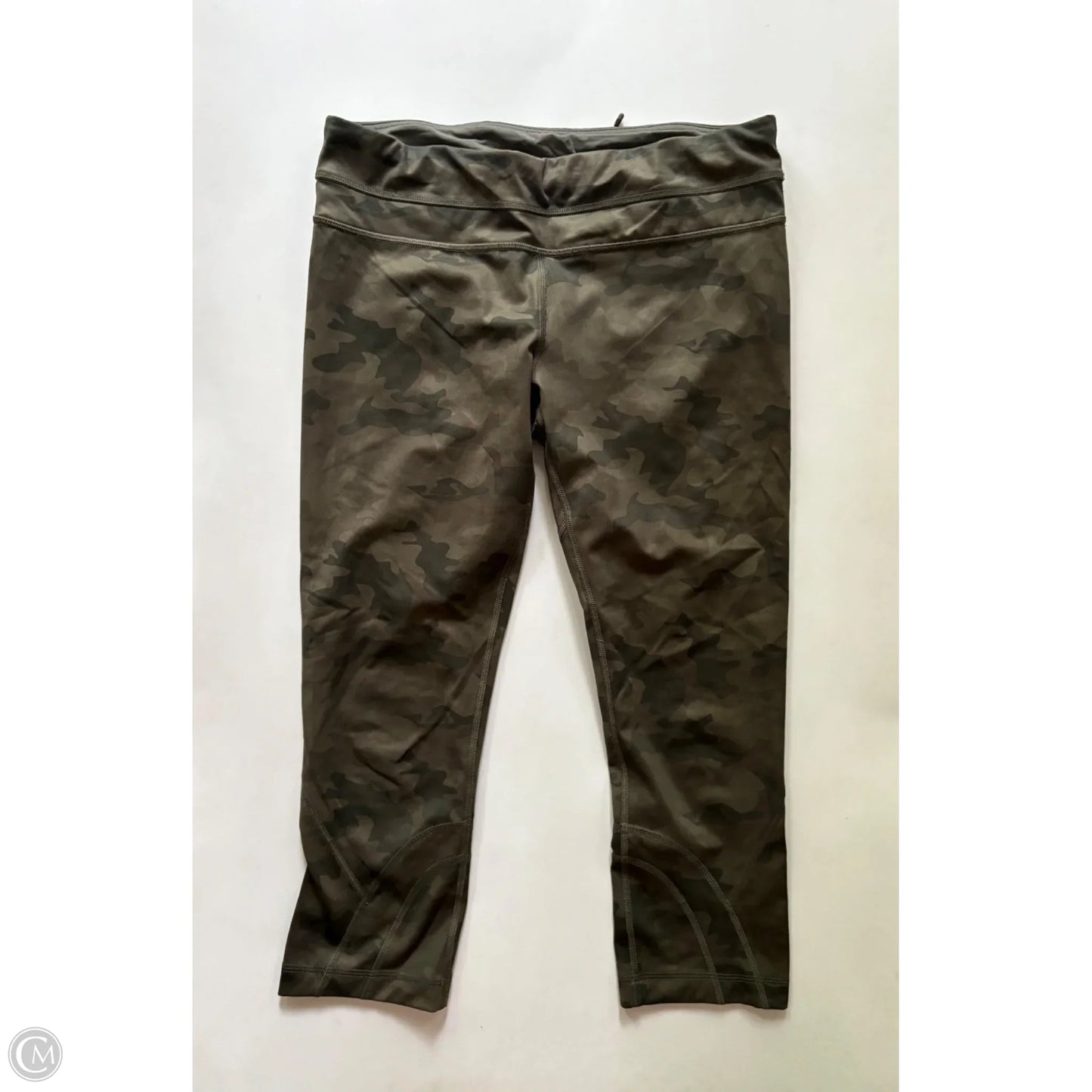Athletic Leggings By Lululemon In Camouflage Print, Size: M