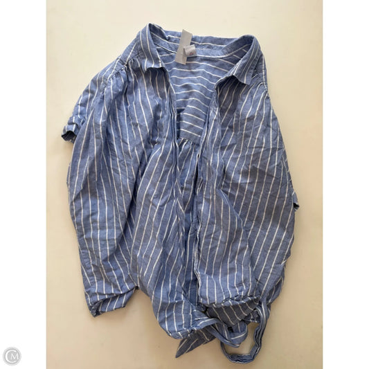 Top Long Sleeve By Old Navy In Striped Pattern, Size: 2x